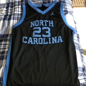 Black UNC Jordan Jersey